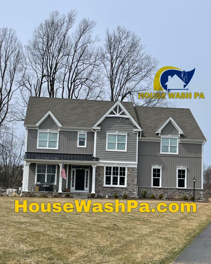 Exterior Home Cleaning by HouseWash PA