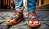 Classic Mexican Sandals: San Miguel Shoes for Cobblestones