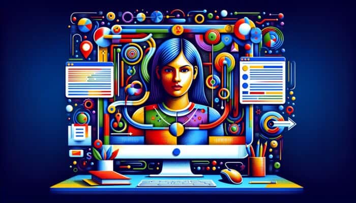 A webmaster analyzing crawl errors in Google Search Console to enhance the overall health of the website's SEO.