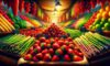 Essential Tricks for Colourful Presentation of Vibrant Food Displays