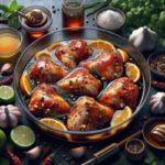 BBQ Chicken Thighs with Tasty Mango Salsa Recipe