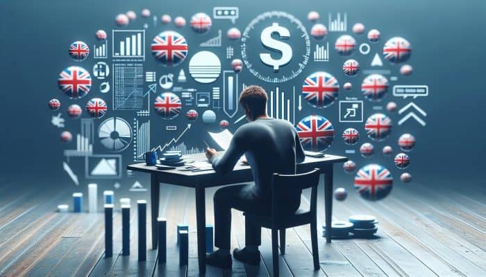 How to Use Debt Consolidation for Long-Term Gain: UK Strategies | DCL A UK resident reviewing financial documents and charts for debt consolidation assessment.